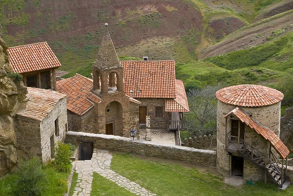 David Gareja rock-hewn cave monastery in Kakhetia region, Georgia
