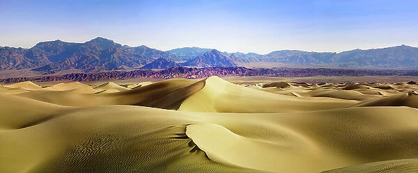 Death Valley Sand Dunes at Mesquite Flats