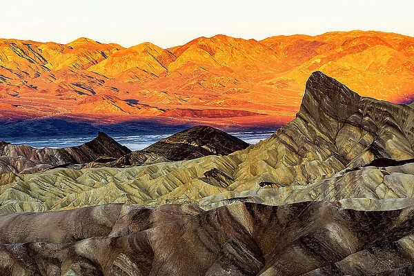 Death Valley, Zabriskie Point sunrise
