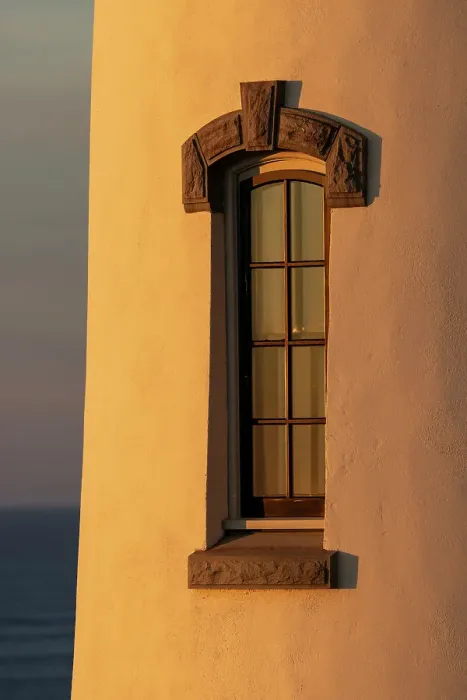 Framed Print : Decorative window at North Head Lighthouse at Cape Disappointment State Park in Washington State, USA Framed Print : Decorative window at North Head Lighthouse at Cape Disappointment State Park in Washington State, USA