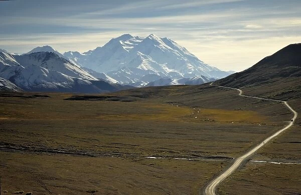 Denali Park Rd. leads to the heart of Denali National Park and spectacular views of the Great One
