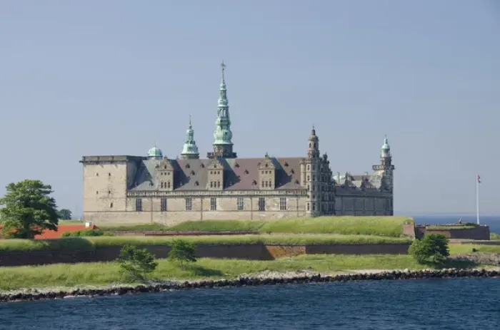 Framed Print : Denmark, Helsingoer. North Sea view of Kronborg Castle. UNESCO World Heritage Site Framed Print : Denmark, Helsingoer. North Sea view of Kronborg Castle. UNESCO World Heritage Site