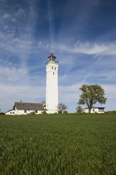 Framed Print : Denmark, Langeland, Bagenkop, Keldsnor Fyr lighthouse Framed Print : Denmark, Langeland, Bagenkop, Keldsnor Fyr lighthouse