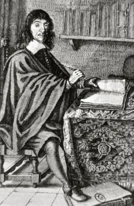 Framed Print : Descartes, Rene (La Haye, Touraine, France, 1596-Stockholm, 1650). French philosopher Framed Print : Descartes, Rene (La Haye, Touraine, France, 1596-Stockholm, 1650). French philosopher