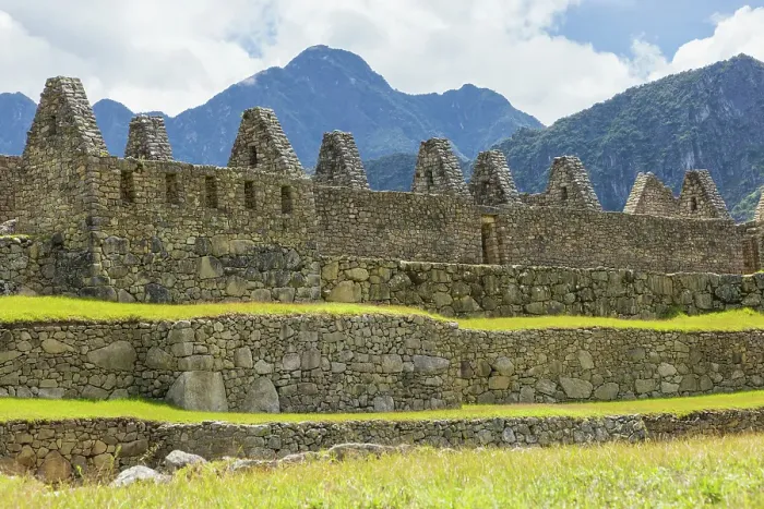 Framed Print : Details of ancient Inca buildings, Machu Picchu, Peru Framed Print : Details of ancient Inca buildings, Machu Picchu, Peru