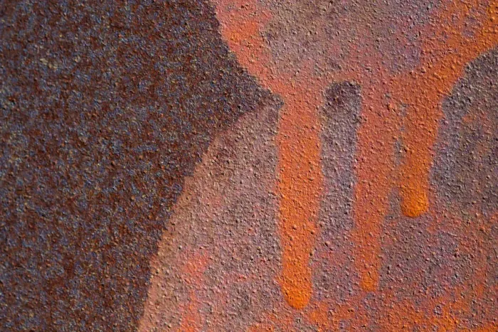 Framed Print : Details of rust and paint on metal Framed Print : Details of rust and paint on metal