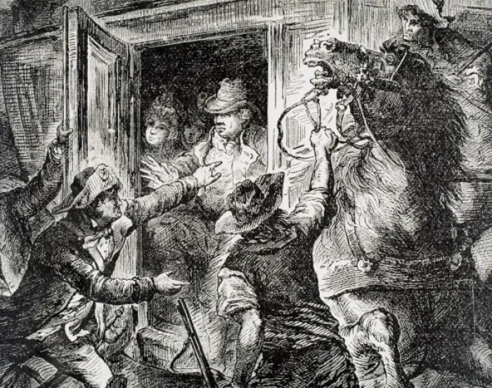 Framed Print : Detention of Louis XVI at Varennes while traveling abroad to seek help, in June 1791 Framed Print : Detention of Louis XVI at Varennes while traveling abroad to seek help, in June 1791