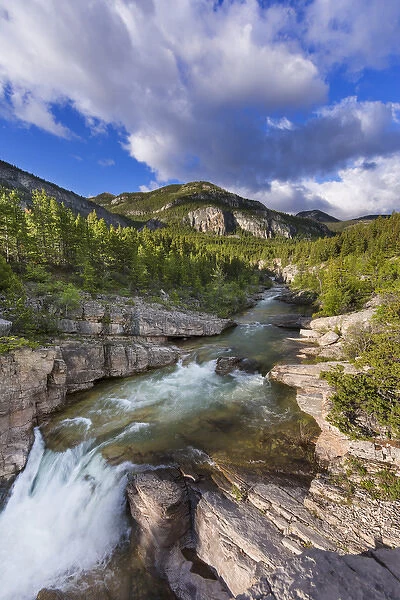 Devils Glen on the Dearborn River in the Lewis and Clark National Forest, Montana, USA