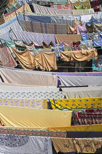 Dhobi Ghat, the world st largest outdoor laundry, Mumbai, India