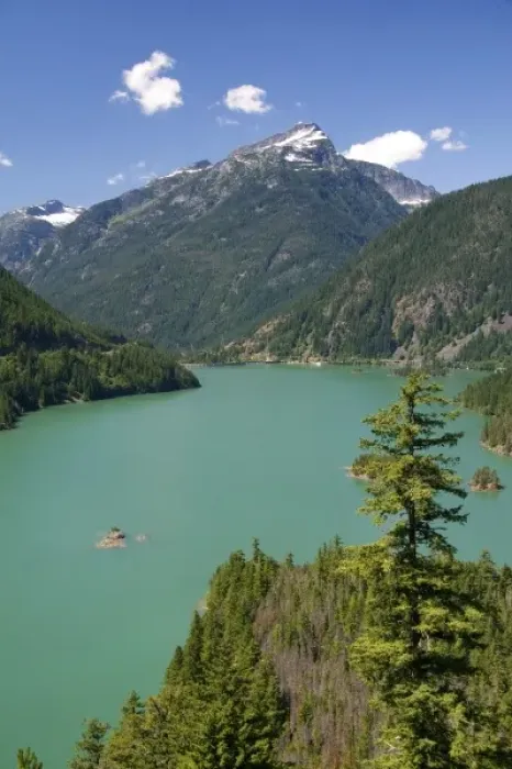Framed Print : Diablo Lake in the North Cascade Range, Washington Framed Print : Diablo Lake in the North Cascade Range, Washington