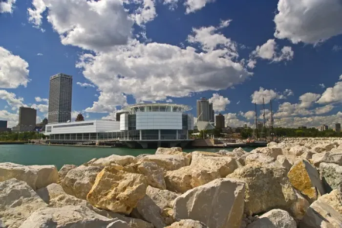 Framed Print : Discovery World at Pier Wisconsin Framed Print : Discovery World at Pier Wisconsin