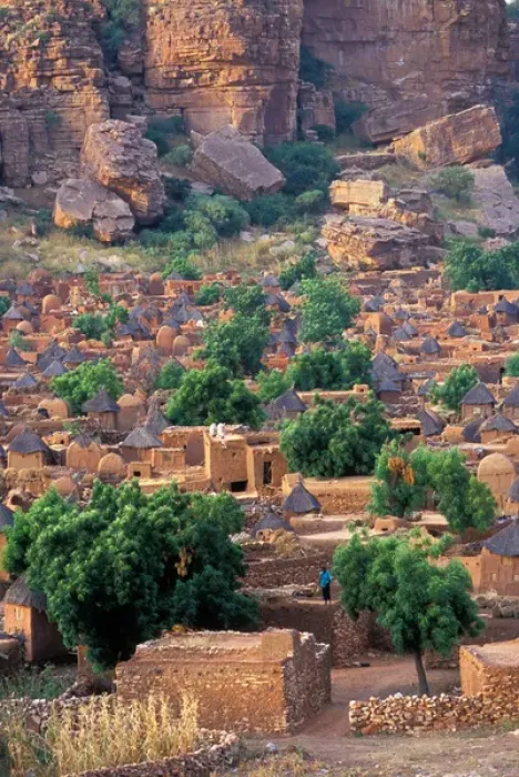 Framed Print : The Dogon village of Songo, in Mali, Africa Framed Print : The Dogon village of Songo, in Mali, Africa