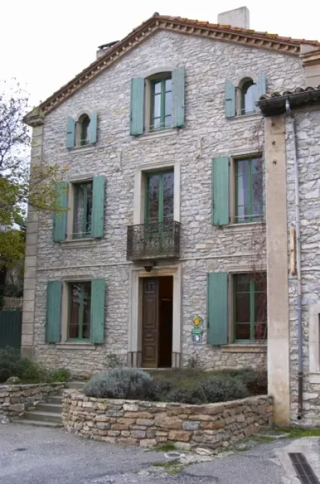 Framed Print : Domaine Grand Guilhem. In Cascastel-des-Corbieres. Fitou. Languedoc. The villa. France Framed Print : Domaine Grand Guilhem. In Cascastel-des-Corbieres. Fitou. Languedoc. The villa. France