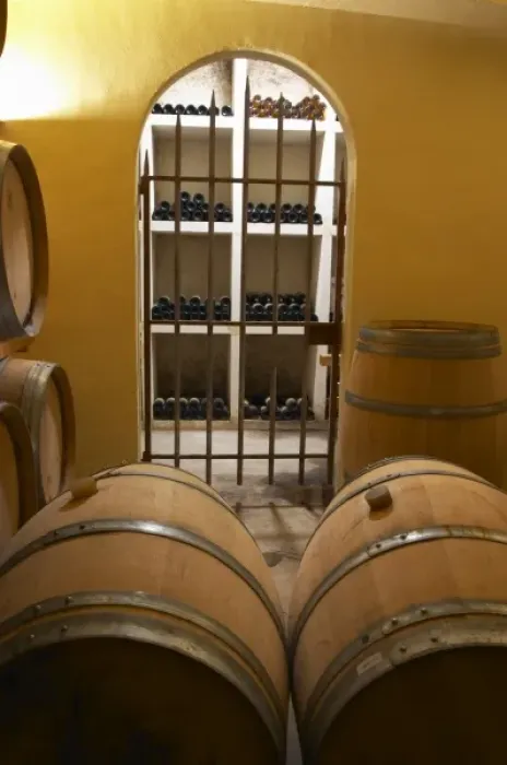 Framed Print : Domaine Haut-Lirou in St Jean de Cuculles. Pic St Loup. Languedoc. Bottle cellar Framed Print : Domaine Haut-Lirou in St Jean de Cuculles. Pic St Loup. Languedoc. Bottle cellar