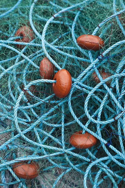 Dominica, Anse de Mai, fishing net