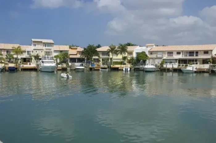 Framed Print : Dominican Republic, Casa de Campo, Marina and Yacht Club