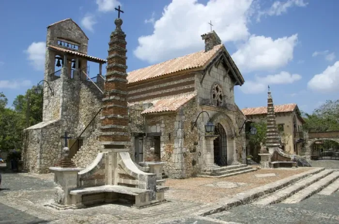 Framed Print : Dominican Republic, Chavon, Casa de Campo, Altos de Chavon