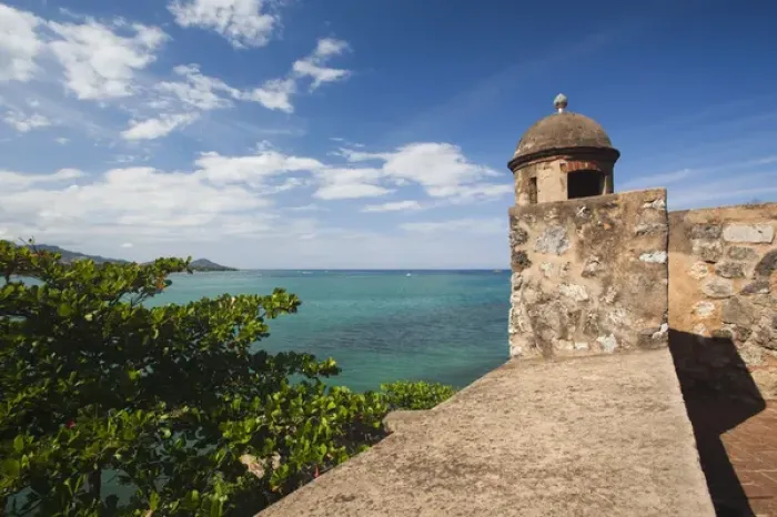 Framed Print : Dominican Republic, North Coast, Puerto Plata, Fuerte de San Felipe fort Framed Print : Dominican Republic, North Coast, Puerto Plata, Fuerte de San Felipe fort