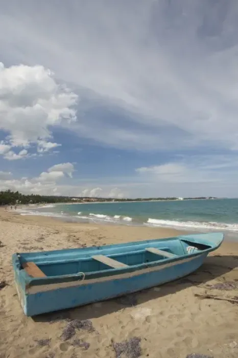 Framed Print : Dominican Republic, North Coast, Cabarete, Playa Cabarete beach