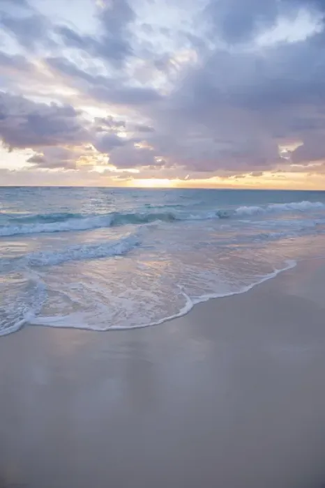 Framed Print : Dominican Republic, Punta Cana, Higuey, Bavaro, Bavaro Beach, sunrise