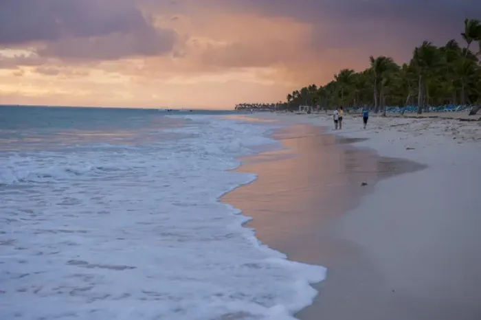 Framed Print : Dominican Republic, Punta Cana, Higuey, Bavaro, Bavaro Beach, sunrise Framed Print : Dominican Republic, Punta Cana, Higuey, Bavaro, Bavaro Beach, sunrise