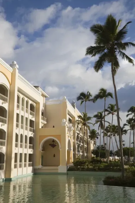 Framed Print : Dominican Republic, Punta Cana Region, Bavaro, Iberostar Grand Hotel, exterior view Framed Print : Dominican Republic, Punta Cana Region, Bavaro, Iberostar Grand Hotel, exterior view