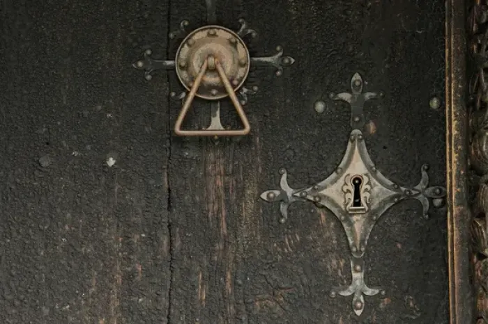 Framed Print : Door lock Hopperstad Stave Church, Sogne Fjord VIC norway Framed Print : Door lock Hopperstad Stave Church, Sogne Fjord VIC norway