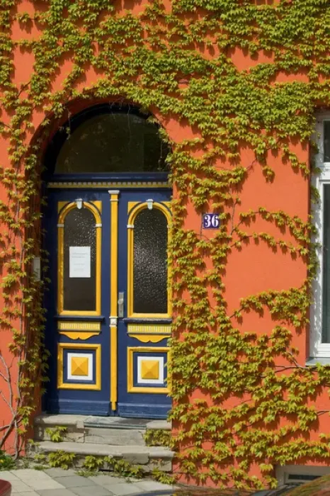 Framed Print : door, Rostock_Germany Framed Print : door, Rostock_Germany