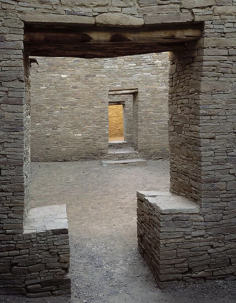 Doorway in Pueblo Bonito, Chaco Canyon National Historic Park, New Mexico