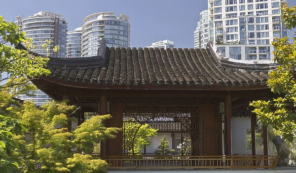 Dr. Sun Yat-Sen Chinese garden in Chinatown, Vancouver, British Columbia, Canada