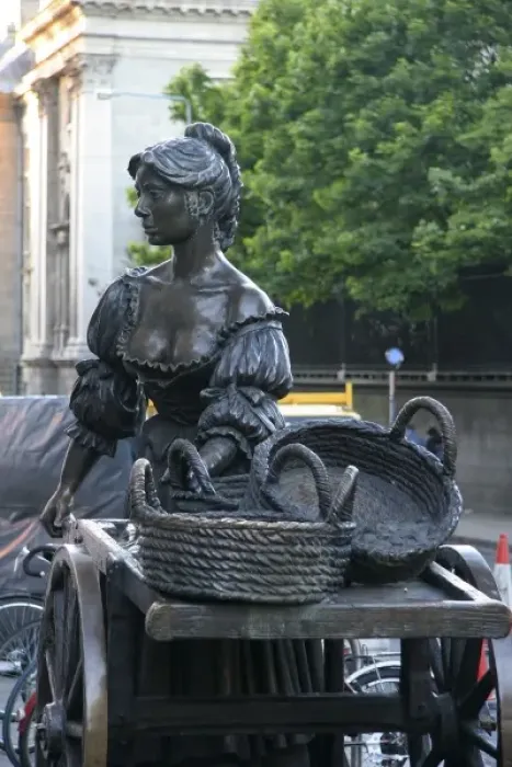 Framed Print : Dublin, Ireland. A statue of the fishmongers daughter, Molly Malone Framed Print : Dublin, Ireland. A statue of the fishmongers daughter, Molly Malone