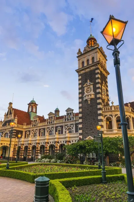 Framed Print : The Dunedin Railway Station, Dunedin, South Island, New Zealand (Editorial Use Only) Framed Print : The Dunedin Railway Station, Dunedin, South Island, New Zealand (Editorial Use Only)