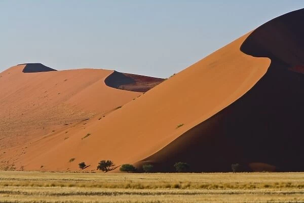 Dunes at Sossusvlei, Namib-Nauklift NP, Namibia