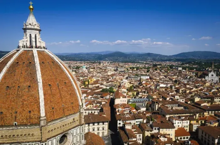 Framed Print : The Duomo dome from Giottos Bell Tower (Campanile di Giotto), Florence, Tuscany Framed Print : The Duomo dome from Giottos Bell Tower (Campanile di Giotto), Florence, Tuscany