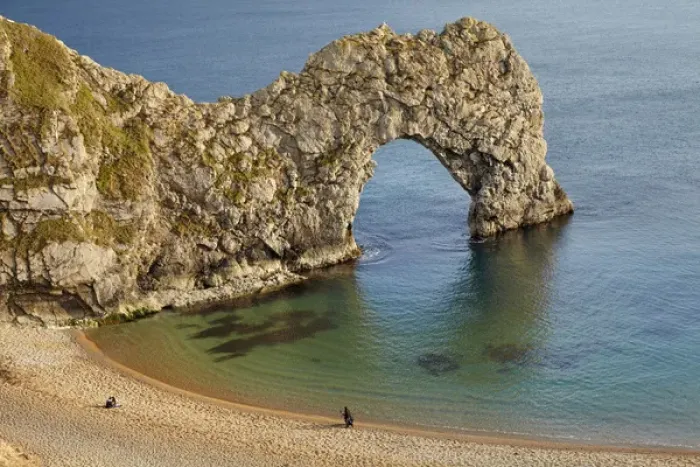 Framed Print : Durdle Door Arch, Jurassic Coast World Heritage Site, Dorset, England, United Kingdom