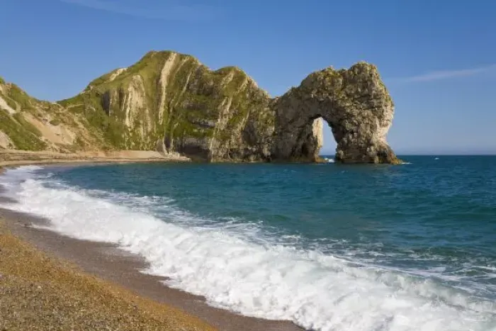 Framed Print : Durdle Door, Lulworth Cove, Jurassic Coast, Dorset, England