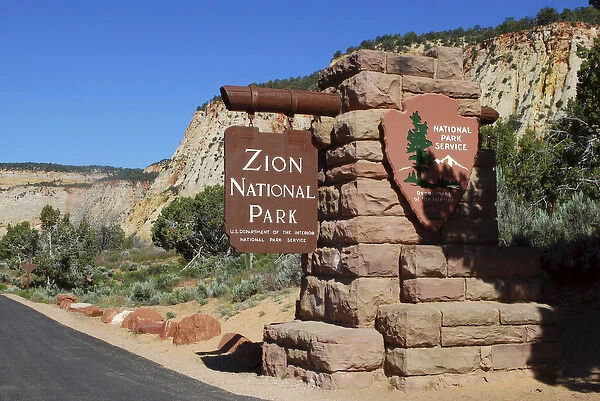 East Entrance, Zion National Park, Utah