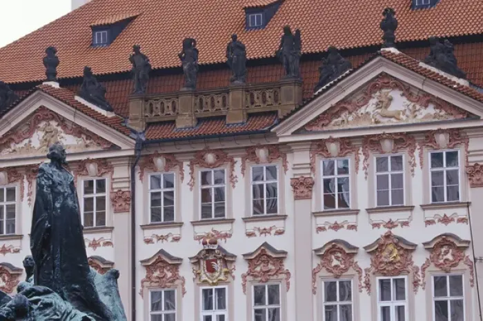 Framed Print : Eastern Europe, Czech Republic, Prague, Old Town (Stare Mesto), Old Town Square