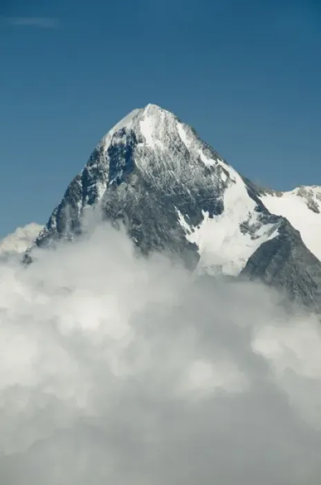 Framed Print : Eiger (3970 m) rising above clouds from Schilthorn, Bernese Alps, Switzerland Framed Print : Eiger (3970 m) rising above clouds from Schilthorn, Bernese Alps, Switzerland