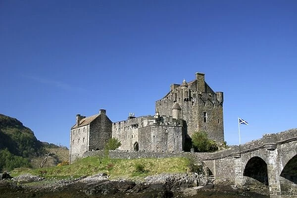 Eilean Donan Castle, Scotland. The famous Eilean Donan Castle