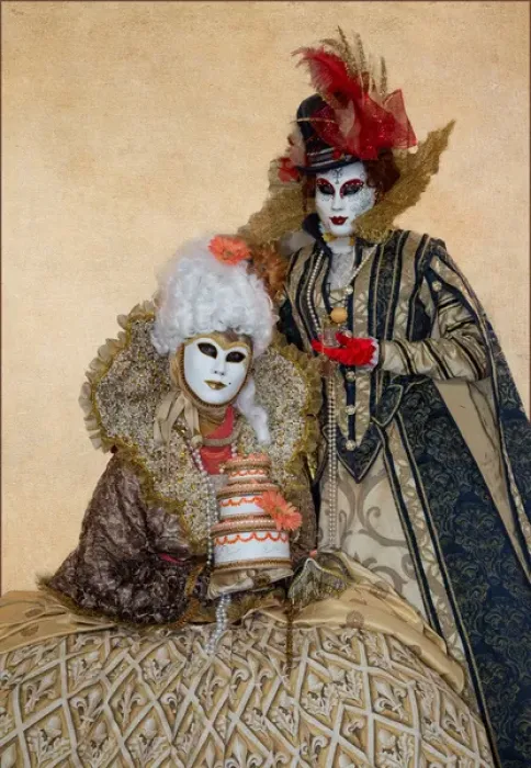 Framed Print : Elaborate costume for Carnival Venice Italy Framed Print : Elaborate costume for Carnival Venice Italy