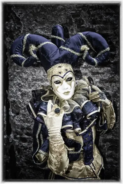Framed Print : Elaborate costume for Carnival Venice Italy Framed Print : Elaborate costume for Carnival Venice Italy