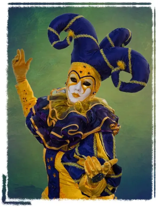Framed Print : Elaborate costume for Carnival Venice Italy Framed Print : Elaborate costume for Carnival Venice Italy