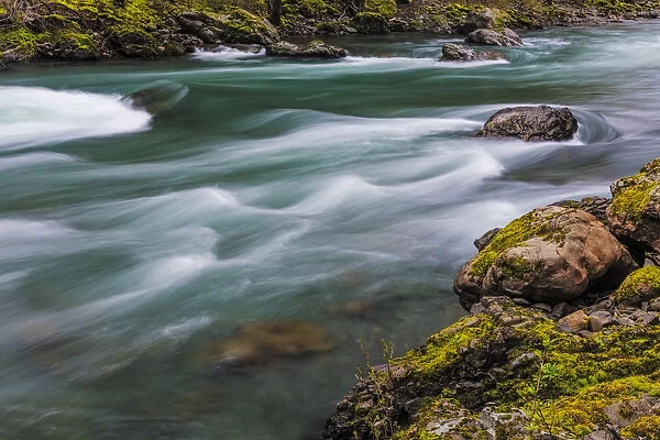 The Elwha River in Olympic National Park, Washinton, USA