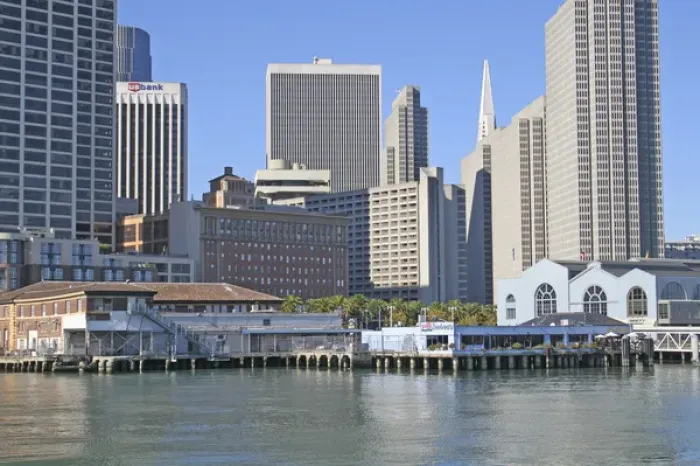 Framed Print : Embarcadero, 2009, San Francisco California Framed Print : Embarcadero, 2009, San Francisco California