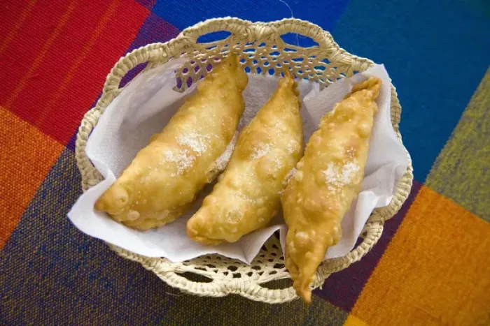 Framed Print : Empanada, traditional food, Cuenca, Ecuador, South America Framed Print : Empanada, traditional food, Cuenca, Ecuador, South America