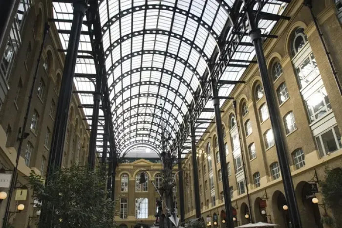 Framed Print : ENGLAND-London: Bankside- Inside Hays Galleria Framed Print : ENGLAND-London: Bankside- Inside Hays Galleria