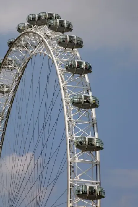 Framed Print : England, London, London Eye Framed Print : England, London, London Eye