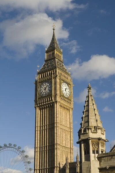 ENGLAND, London: Westminster, Big Ben  /  Mid, Afternoon