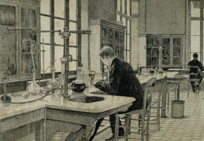 Framed Print : Engraving of Louis Pasteur French chemist and bacteriologist Framed Print : Engraving of Louis Pasteur French chemist and bacteriologist